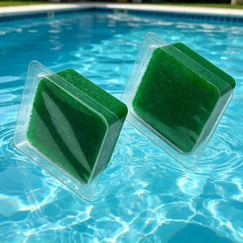 Solid Flocculant Swimming Pool FactoryChinese Clarifier Gel Cube